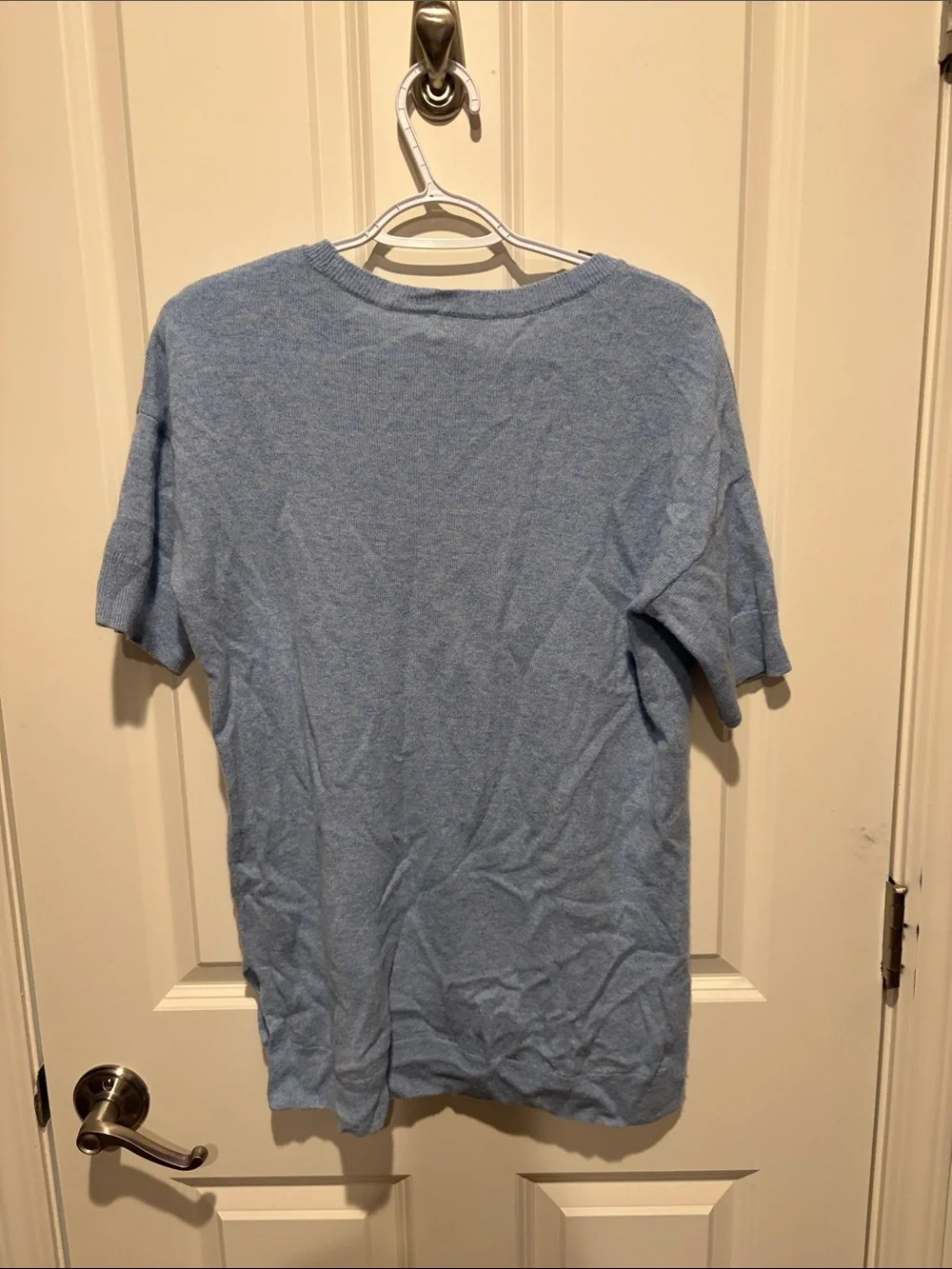 Vineyard Vines Heather Light Blue Short-Sleeve Knit Pocket Tee